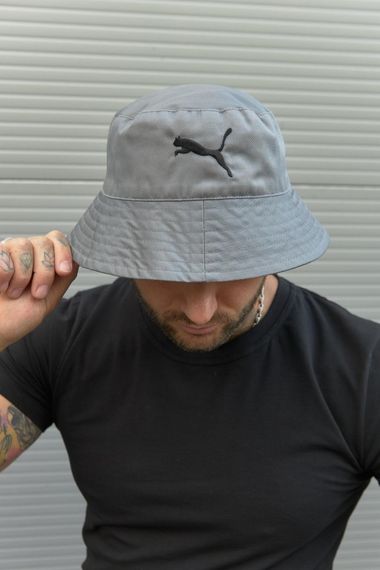 Панама бавовняна базова Puma сіра (1199372811) | Зображення 1