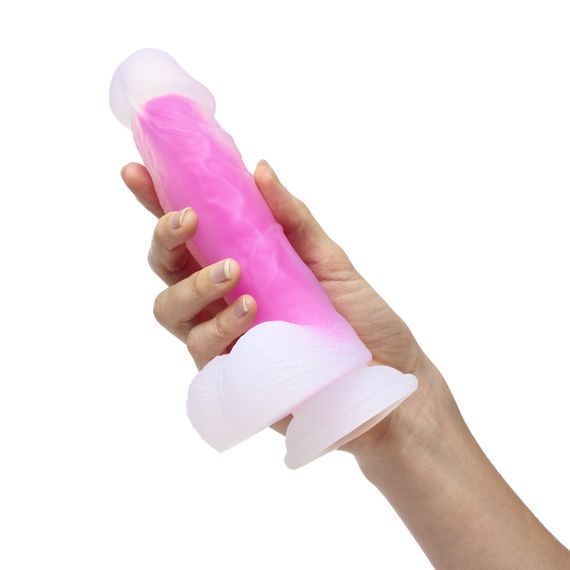 Фалоімітатор на присосці Glorious колір: рожевий, 15,2 х 4 см So Divine (Велика Британія) Sex Aura