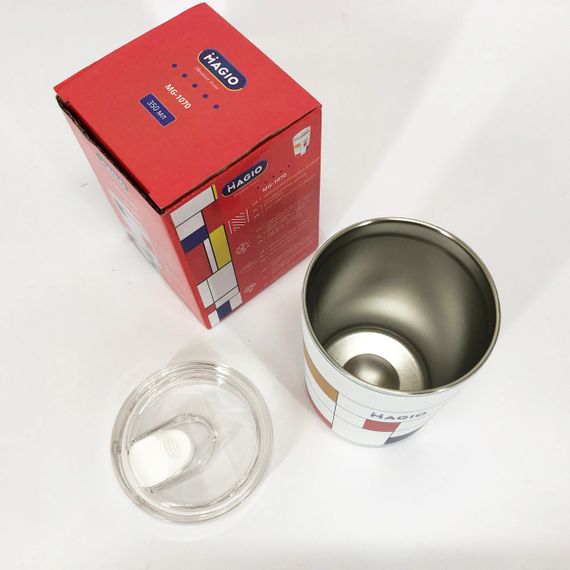 Термокухоль Magio MG-1070 0.35 л, Термокухоль для дітей, Термос для питної води, Термос для кави | Зображення 9