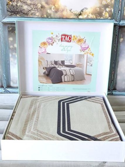 Постельное белье Tac Vesper Ранфорс Евро размер