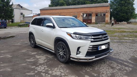 Кенгурятник ST-Special (нерж) для Toyota Highlander 2014-2019 гг | Зображення 2