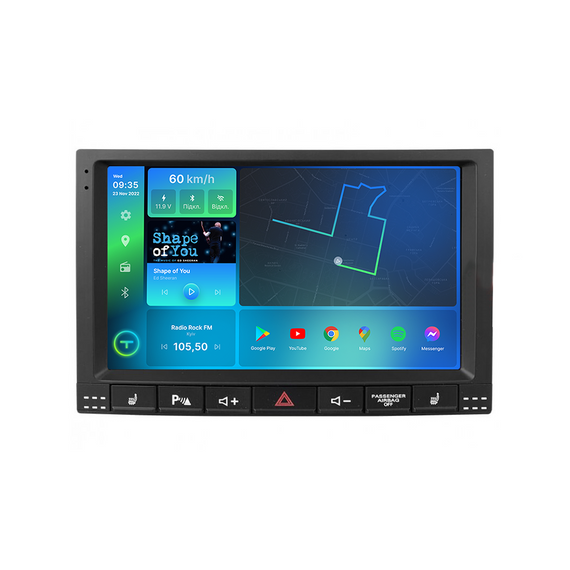 Штатная магнитола Torssen VW Touareg 2002-2010 FL9 4+64Gb 4G Carplay DSP з кнопками | Зображення 1