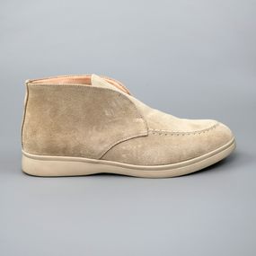 Лофери жіночі замшеві 587076 Бежеві 36 37 38 39 40