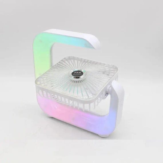 G-Вентилятор Квадратный Ночник аккумуляторный от USB с подсветкой | Зображення 2