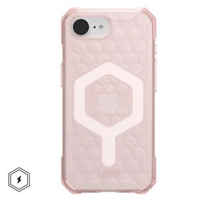 Чехол для мобильного телефона UAG iPhone 16E (4th Gen, 2025), Essential Armor MagSafe, Rose (114496114C4C)