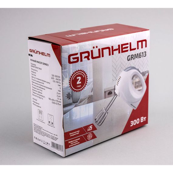Миксер ручной GRM613 Grunhelm | Зображення 6
