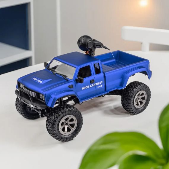 Машинка OTAMANKO 4x4 повнопривідний пікап з камерою синій | Зображення 7