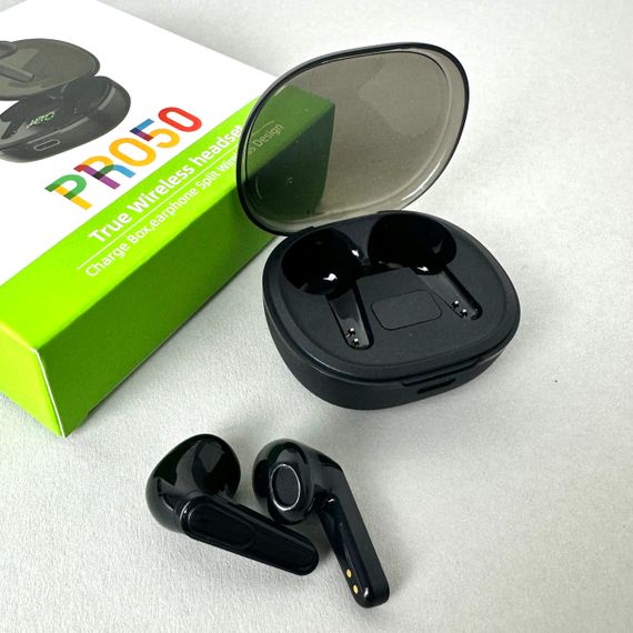 Бездротові навушники Pro 50 series, EarBuds, Smart Case (Чорний) | Зображення 2