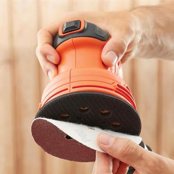 Шлифмашина вибрационная сетевая BLACK+DECKER BEW200 | Зображення 9