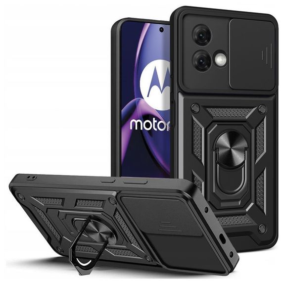 Чохол до мобільного телефона BeCover Military Motorola Moto G84 Black (710675) | Зображення 1