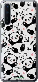 Чохол на OnePlus Nord Панди "4318u-2046-2448"