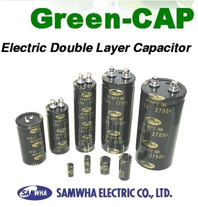 5 F - 2,7v  (EDLC) Суперконденсатор- іоністор DS 10*20 SAMWHA | Зображення 2