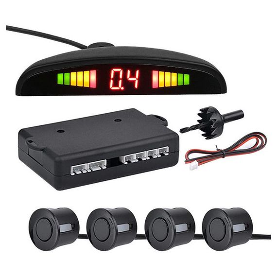 Парковочная система на 4 датчика парковки парктроник Assistant WM-252 Parking Sensor | Зображення 2