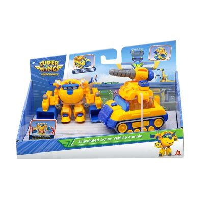 Ігровий набір Super Wings Supercharge Articulated Action Vehicle Donnie, Донні (EU740992V) | Зображення 6