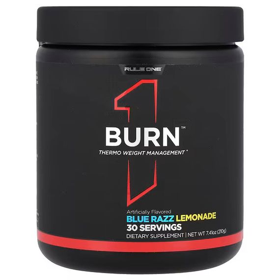 Жиросжигатель Rule One Proteins Burn 210 g (Blue Razz Lemonade)