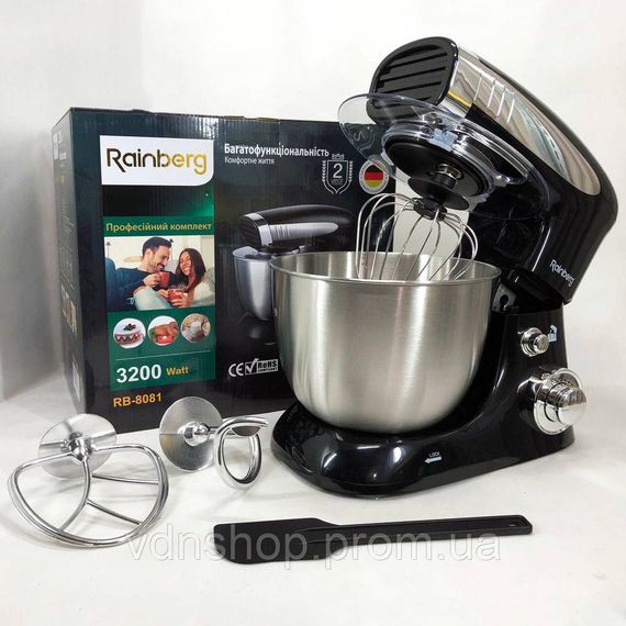 Хороший міксер кухонний міксер, Міксер із насадкою для крему із нержавіючими насадками KT-87 | Зображення 2