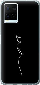 Чехол на Vivo Y21 Силуэт1 "4590u-669-17620"