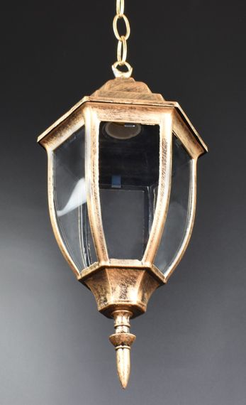 Ліхтар підвісний 25504 Золото 35-85х15х20 см. | Зображення 2