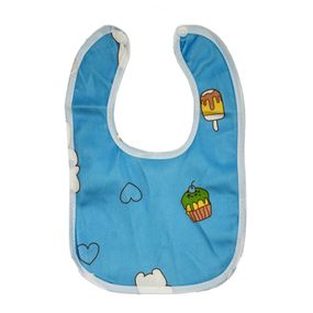 Детский тканевой слюнявчик MGZ-0600-9 на кнопке