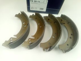 Колодки задні гальмівні ВАЗ 2101, TOMEX (20-11) (2101-3502090)