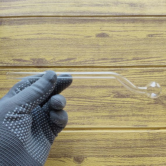 Стеклянная трубка Sherlock Ball Mintra Oil Clear | Зображення 1