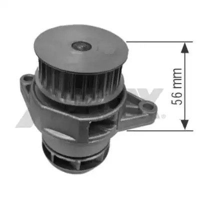 Насос водяний A6/Golf IV/Polo 2.8/1.6 16V 94-06, AIRTEX (1682) | Зображення 2