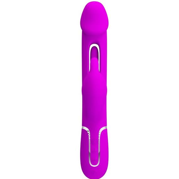 Вібратор PRETTY LOVE Kampas Rabbit 3 in 1,7 vibration functions 4 licking settings Sex Aura | Зображення 6