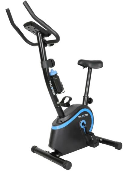 Велотренажер магнітний THUNDER MICRUS чорно-синій