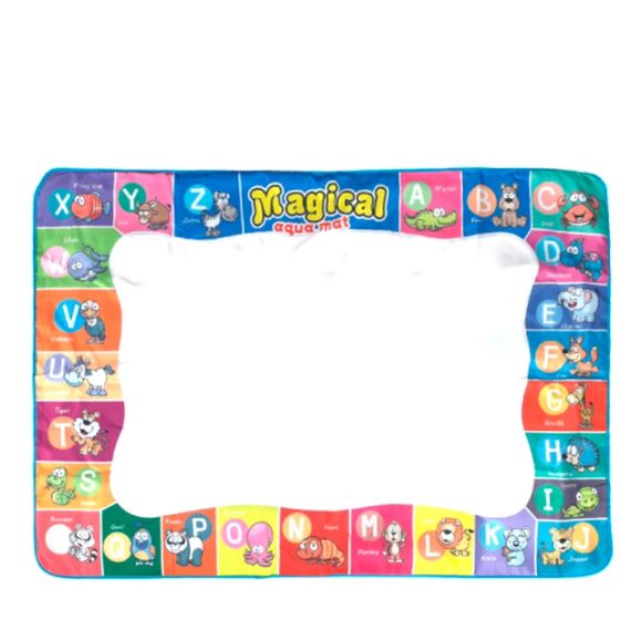 Детский коврик для рисования водой Aquamagic Magical Aqua Mat развивающий акваковрик с водными маркерами | Зображення 3