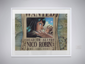 Плакат-постер з принтом Кавун One Piece Ван-Піс Розшуковий лист Nico Robin Ніко Робін A4 ПЛ000678(A4)