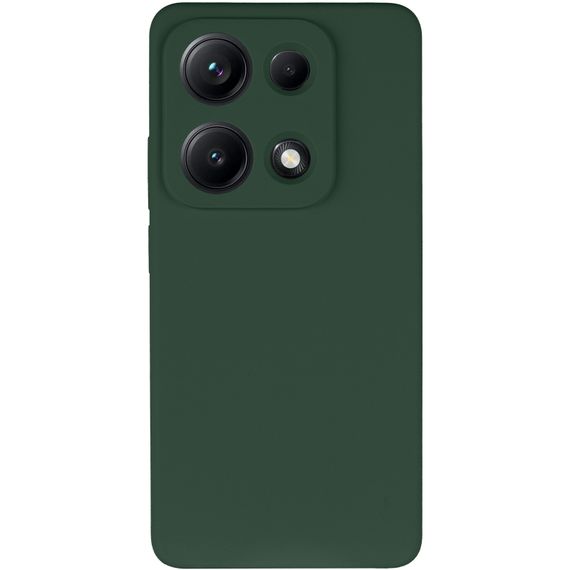 Чохол Silicone Cover Lakshmi Full Camera (AAA) для Xiaomi Redmi Note 14S Зелений / Cyprus Green | Зображення 1