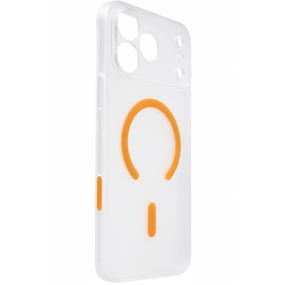 Чохол PC Slim Matte with Magnetic Fit (camera button) для Apple iPhone 17 Pro (6.3") Orange