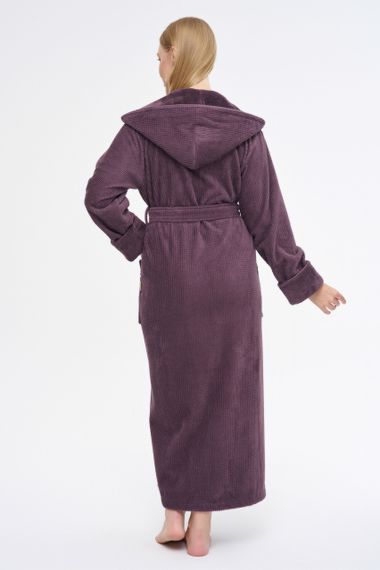 Жіночий халат Nusa 3879 фіолетовий S | Зображення 1