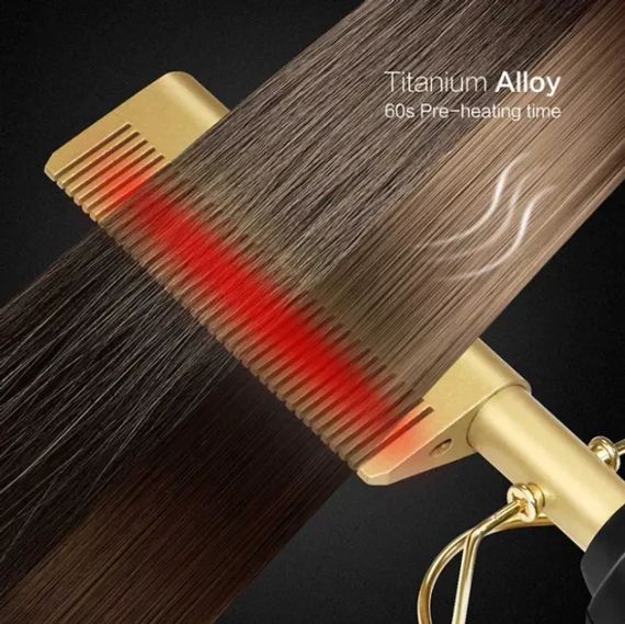 Гребінець Grand XL-210 для випрямлення волосся 2 в 1, електрична щітка | Зображення 5