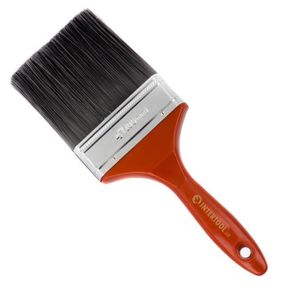 Пензель флейцовий зі штучним ворсом 4” INTERTOOL KT-15021