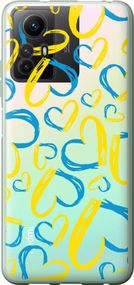 Чехол на Xiaomi Redmi Note 12S Сердца UA "5292u-3065-17620"