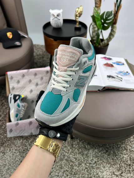 Кросівки New  911 Grey Turquoise Стиль и комфорт на каждый день весна / лето / осень B4147 41 26 см | Зображення 5