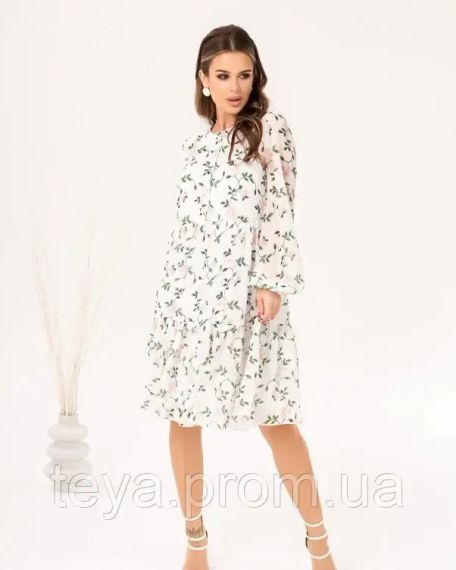 Плаття для жінок колір білий розмір L FI_008222