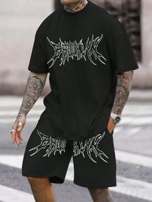 Комплект футболка та шорти ДТФ