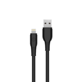 Кабель USB Lightning WALKER C595 чорний