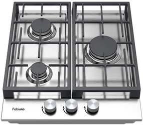 Варильна поверхня газова Fabiano FHG 8454 VGH Inox 8112.406.1485