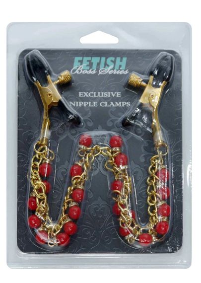 Затискачі для сосків Fetish Boss Series - №15 Exclusive Nipple Clamps, BS6100045 sexstyle | Зображення 5