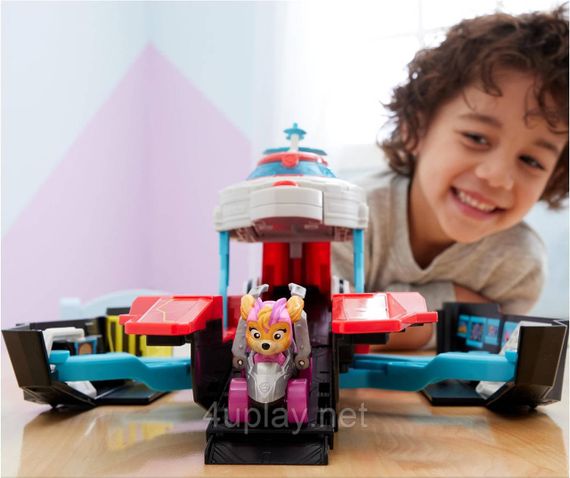 Щенячий Патруль: Мегафильм 2023. Мини-база Авианосец. Paw Patrol Mighty Movie Pup Squad Aircraft Carrier HQ | Зображення 6