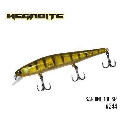 Воблер Megabite  Sardine 130SP (130 mm, 19.7 g, 1.8 m) (244)