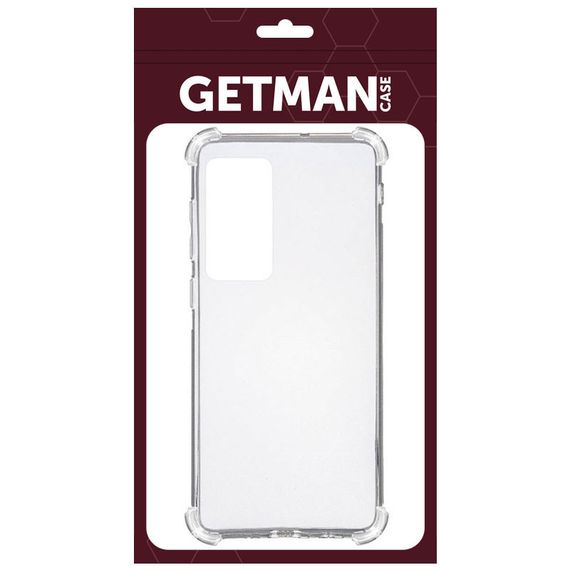 TPU чехол GETMAN Ease logo усиленные углы для Huawei P40 Pro | Зображення 1