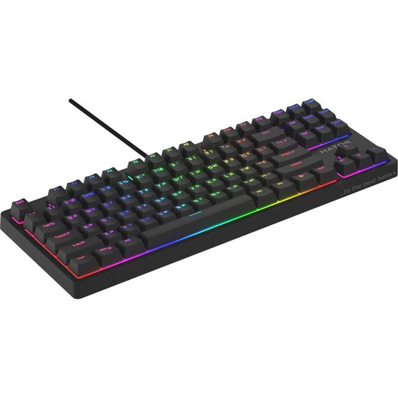 Клавіатура Hator Rockfall 2 Optica TKL Black USB Black (HTK-730) | Зображення 2
