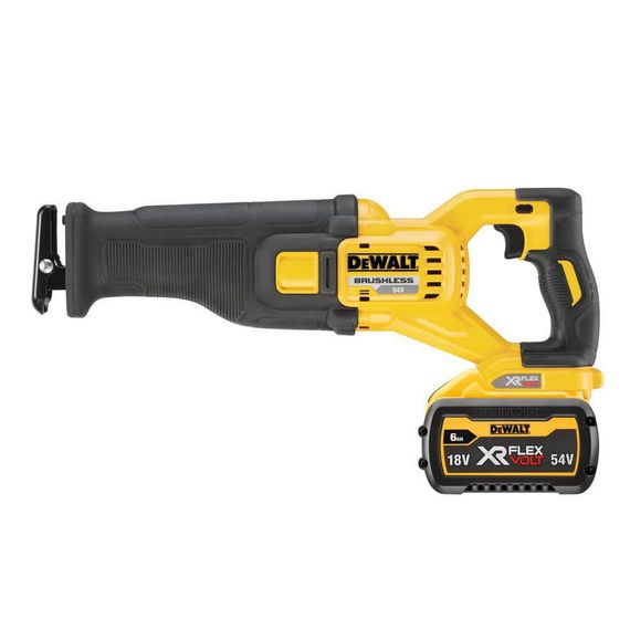 Пила сабельная аккумуляторная 54В DeWALT DCS389T2 | Зображення 2