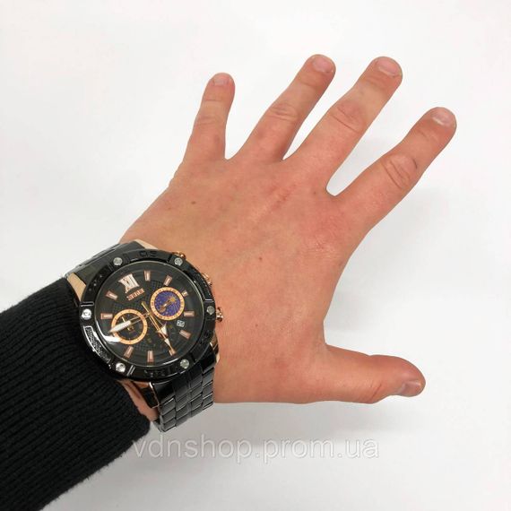 Повсякденні чоловічі годинники SKMEI 9235RG, Годинники для стильного і сучасного чоловіка WG-75 | Зображення 7