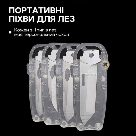 Набір змінних клинків Roxon (BA12; BA13; BA16) 3in1 | Зображення 5