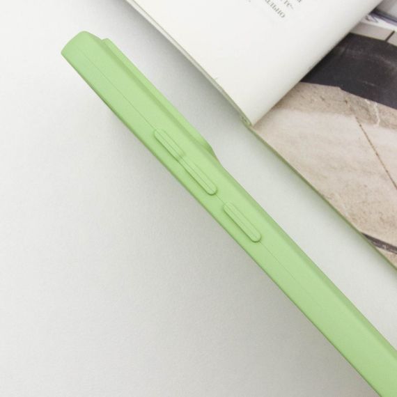 Чехол Silicone Cover Lakshmi Full Camera (A) для Xiaomi Poco X6 Pro Зеленый / Pistachio | Зображення 3